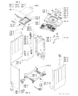 Схема №1 AWE 9933 с изображением Моторчик для стиральной машины Whirlpool 481236158414