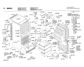 Схема №1 KGE36115 с изображением Панель для холодильника Bosch 00119007
