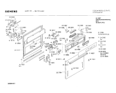 Схема №1 SN7713 с изображением Панель для посудомойки Siemens 00116528