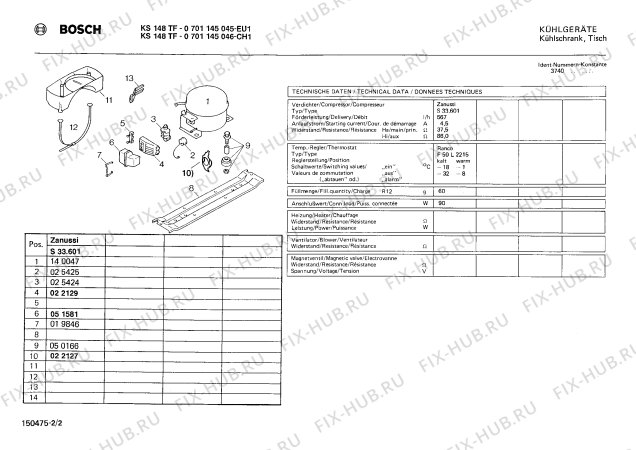 Схема №1 0701184131 KS188TR с изображением Ручка для холодильной камеры Bosch 00081621