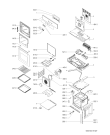 Схема №1 BLZH5500 AL-ST с изображением Дверка для электропечи Whirlpool 481245058493