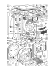 Схема №1 AWZ 470-D с изображением Декоративная панель для сушильной машины Whirlpool 481245219165
