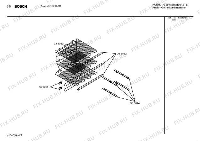 Схема №2 KGS36120IE с изображением Инструкция по эксплуатации для холодильника Bosch 00580152