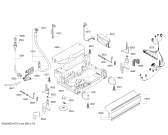 Схема №2 SN24E830TR с изображением Панель управления для посудомойки Siemens 00704923