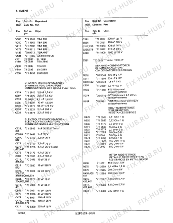 Схема №5 FC5839 с изображением Контактная пленка для жк-телевизора Siemens 00714132
