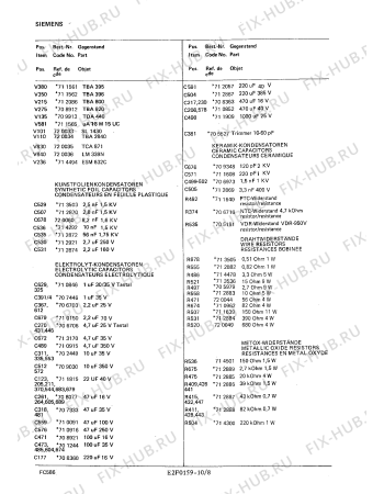 Схема №5 FS7467 с изображением Потенциометр для жк-телевизора Siemens 00714298