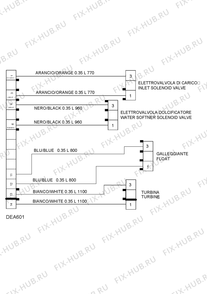 Большое фото - Кабель для электропосудомоечной машины Indesit C00272405 в гипермаркете Fix-Hub