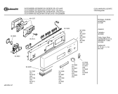 Схема №2 SF5BTE1 GCI5740WWS с изображением Передняя панель для посудомоечной машины Bosch 00362228