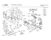Схема №1 0730101658 S612 с изображением Кнопка для посудомойки Bosch 00028238