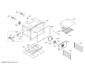 Схема №3 HBN5420UC с изображением Панель управления для духового шкафа Bosch 00479355