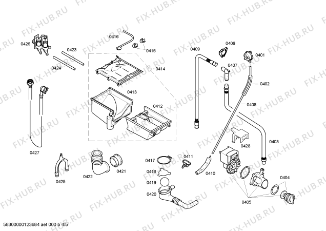 Схема №1 WD12D520HK с изображением Панель управления для стиралки Siemens 00665566