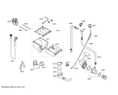 Схема №1 WD12D468TI Silver WD5125 с изображением Рама люка для стиралки Siemens 00665679