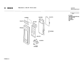 Схема №2 0750491176 HMG650B с изображением Панель для свч печи Bosch 00056776