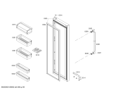 Схема №3 RS295311 Gaggenau с изображением Крышка для холодильной камеры Bosch 00612238