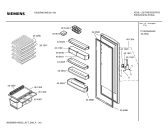Схема №2 KS30R401ME с изображением Крышка для холодильной камеры Siemens 00491394