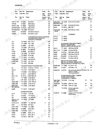 Схема №1 RS2506 с изображением Лампа для жк-телевизора Siemens 00713460