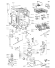 Схема №1 ADG 699/1 FD с изображением Панель для посудомоечной машины Whirlpool 480140101783