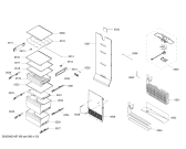 Схема №2 KAN92S65TI с изображением Дверь для холодильника Bosch 00716087