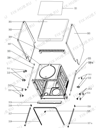 Схема №3 ADPF 851 WH с изображением Корзинка для посудомоечной машины Whirlpool 482000018795