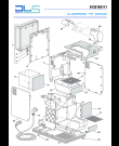 Схема №1 F 421.DB LATTISSIMA с изображением Крышка для электрокофемашины DELONGHI 5913214971