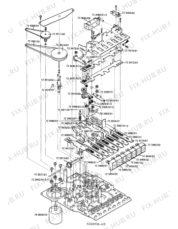 Взрыв-схема аудиотехники Siemens RM7436 - Схема узла 03