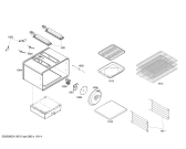 Схема №4 PG486GEBLP с изображением Держатель для плиты (духовки) Bosch 00242811