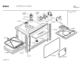 Схема №1 HEN4650EU с изображением Панель управления для электропечи Bosch 00361790