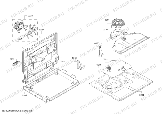 Схема №1 PHCB123A29 с изображением Панель управления для плиты (духовки) Bosch 00743559