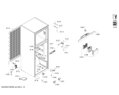Схема №1 BD2058L2VV Profilo с изображением Дверь для холодильной камеры Bosch 00715259