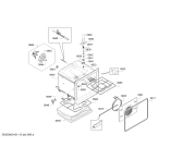 Схема №3 B88VT68N0 с изображением Модуль управления, незапрограммированный для плиты (духовки) Bosch 11019654