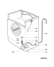 Схема №2 MAU065MDWK OS с изображением Шуруп для стиральной машины Whirlpool 480111100336