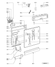 Схема №1 GSX 5929/1 с изображением Блок управления для посудомоечной машины Whirlpool 481221479718