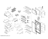 Схема №2 KDN46BL111 REF BOSCH ECO-TT463 IXL 220V/60HZ с изображением Дверь для холодильной камеры Bosch 00715980