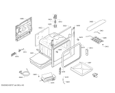 Схема №1 HP223210P с изображением Панель управления для электропечи Siemens 00706311