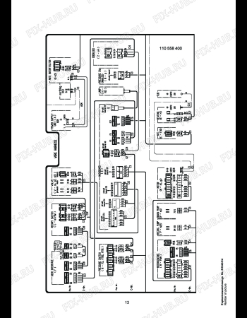 Взрыв-схема стиральной машины Aeg LAV76665 - Схема узла Control 113