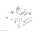Схема №2 SF6GNE2 с изображением Набор кнопок для посудомоечной машины Bosch 00609451