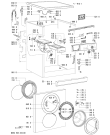 Схема №1 WAK 5260 с изображением Декоративная панель для стиралки Whirlpool 481245217732