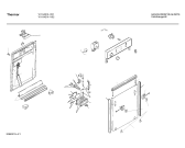 Схема №2 SPITMA2FF с изображением Передняя панель для посудомойки Bosch 00288997