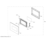 Схема №1 3WG665NIM с изображением Панель управления для микроволновой печи Bosch 11002296