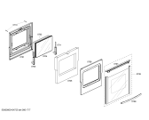 Схема №5 HES242U с изображением Стеклокерамика для плиты (духовки) Bosch 00241162