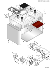 Схема №1 TPG114 (F023814) с изображением Обшивка для электропечи Indesit C00082539