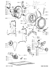 Схема №2 709 WT/GT с изображением Ручка (крючок) люка для стиралки Whirlpool 481249818367