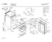 Схема №1 KTR7005 с изображением Дверь для холодильной камеры Bosch 00214312