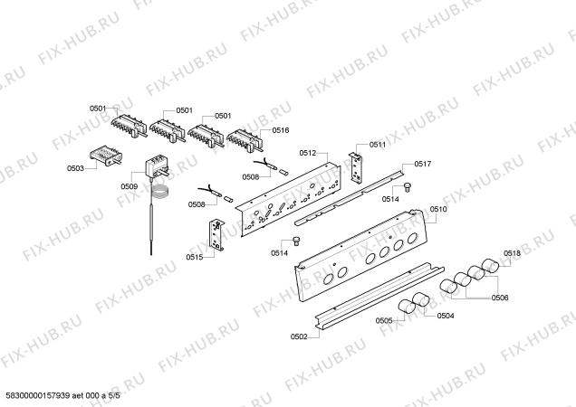 Схема №2 P1HSB21322 с изображением Варочная панель для плиты (духовки) Bosch 00710848