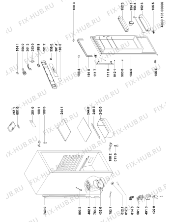 Схема №1 WME1640W (F091178) с изображением Руководство для стиралки Indesit C00346282