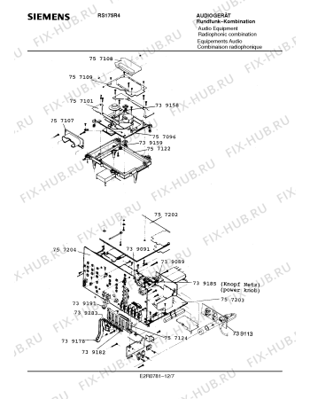 Схема №4 RS175R4 с изображением Кнопка для звукотехники Siemens 00757129