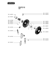 Схема №1 VE6721I1 с изображением Клавиша для обогревателя (вентилятора) Seb SS-148938
