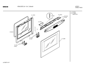 Схема №2 HBN255BEU с изображением Панель управления для духового шкафа Bosch 00353736