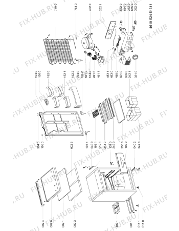 Схема №1 CP 1115 i с изображением Дверь для холодильника Whirlpool 481241619379