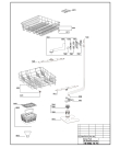 Схема №1 BEKO D 3422 FS (new vers.) (6278438042) с изображением Провод для электропосудомоечной машины Beko 1735340100